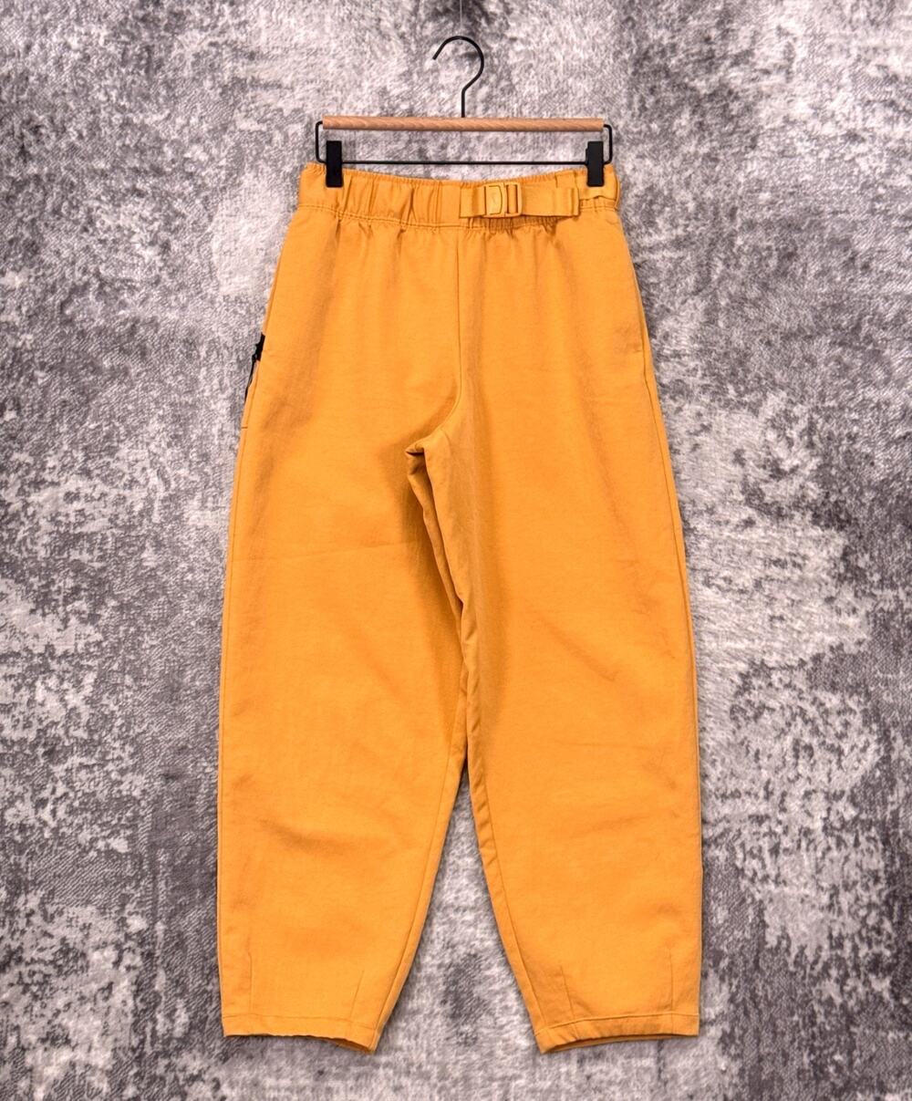 Nike Tech Pack Woven Pants Small Womens Gold Utility Belted